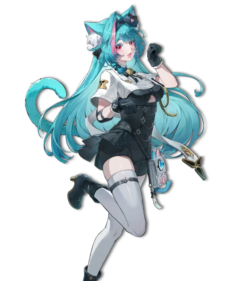 Mint official Neverness to Everness character artwork
