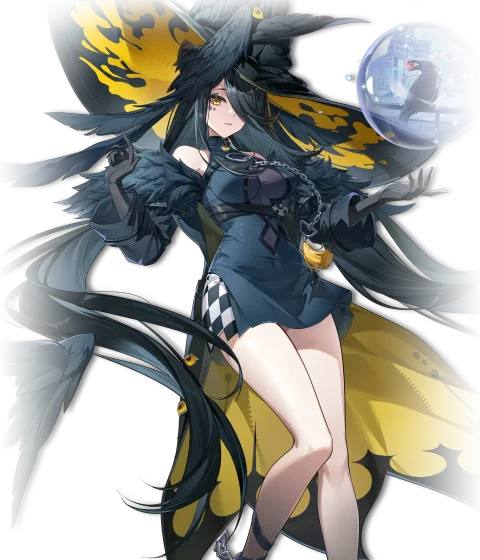 Blackbird official Neverness to Everness character artwork