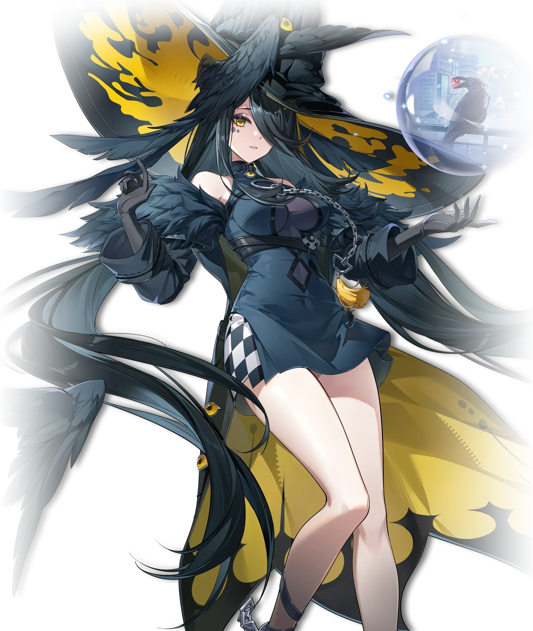 Blackbird official Neverness to Everness character artwork