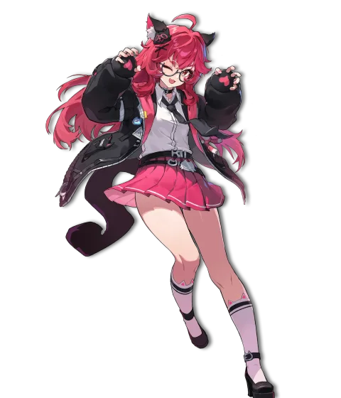 Nanally official Neverness to Everness character artwork