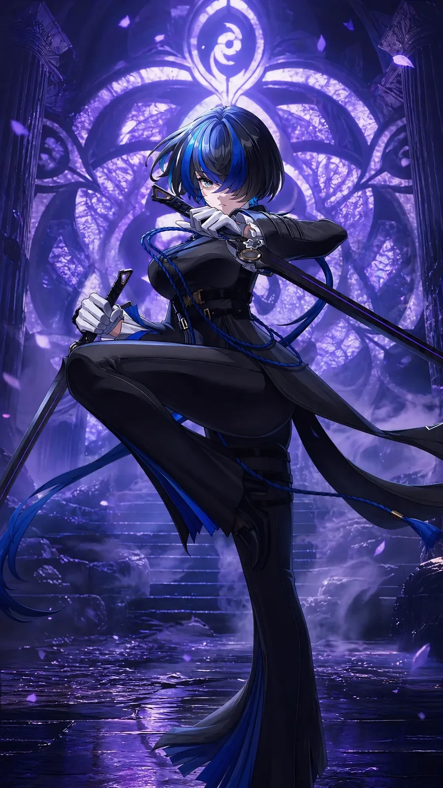 Daffodil character artwork from Rei's reference asset collection